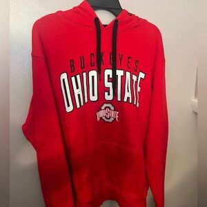 Ohio State Buckeyes Red Hoodie Like New Size XL